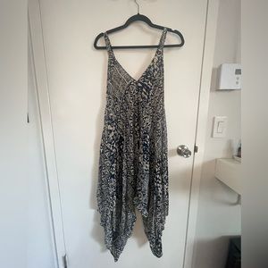 Em Crème Jumper size S, blue and white